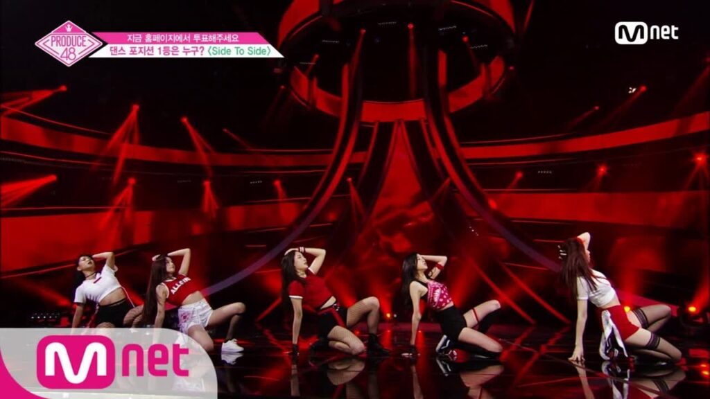 [ENG sub] PRODUCE48 [6회] ′심쿵 눈빛′ In to youㅣAriana Grande ♬Side To Side @포지션 평가 180720 EP.6