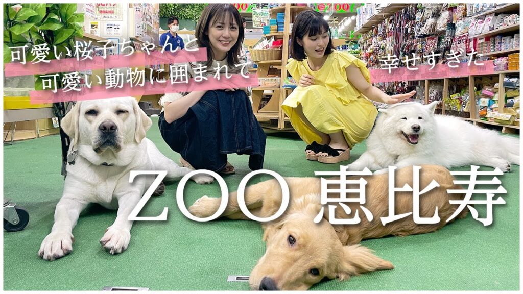 【コラボVlog】大久保桜子ちゃんとZOO 恵比寿に遊び行ってきました！