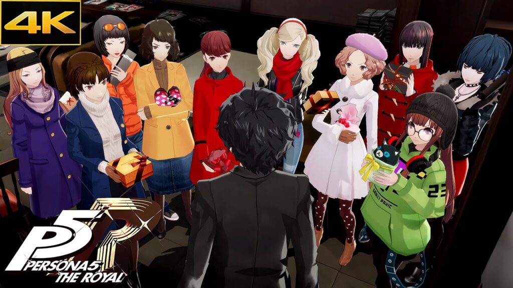 【ペルソナ5 ザ・ロイヤル】バレンタインデー＆修羅場イベント「全10キャラ」3学期編ストーリー攻略 2/14～3/3【全コープMAX】Persona 5 Royal 4K ※ネタバレあり