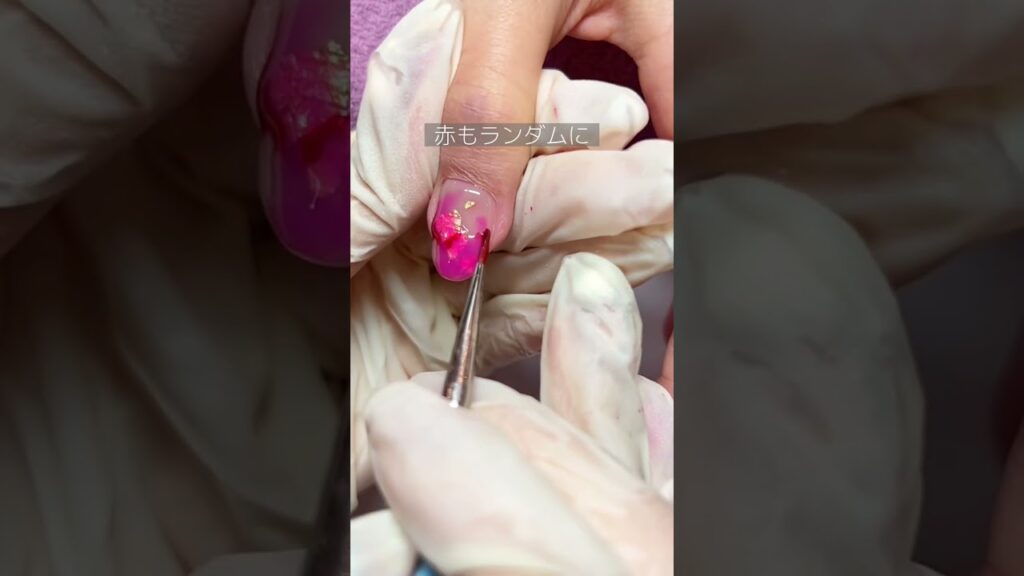 【ニュアンスネイル】奥行き感がすごい!秋の天然石風ネイル#nails #shorts 【ニュアンスネイル】奥行き感がすごい!秋の天然石風ネイル#nails #shorts
