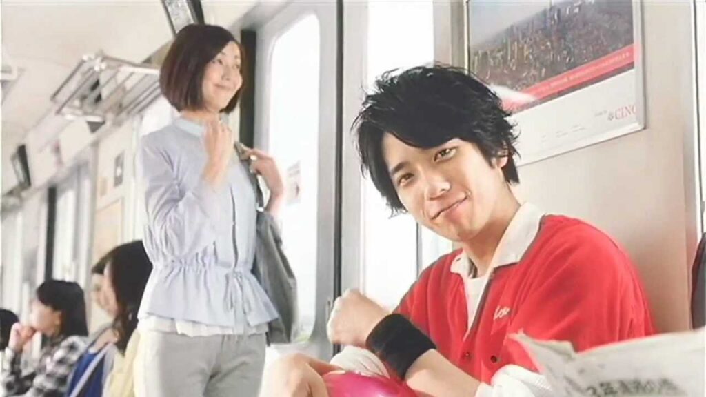 いいなCM　エーザイ　嵐 二宮和也　「疲れと対決(電車)」篇