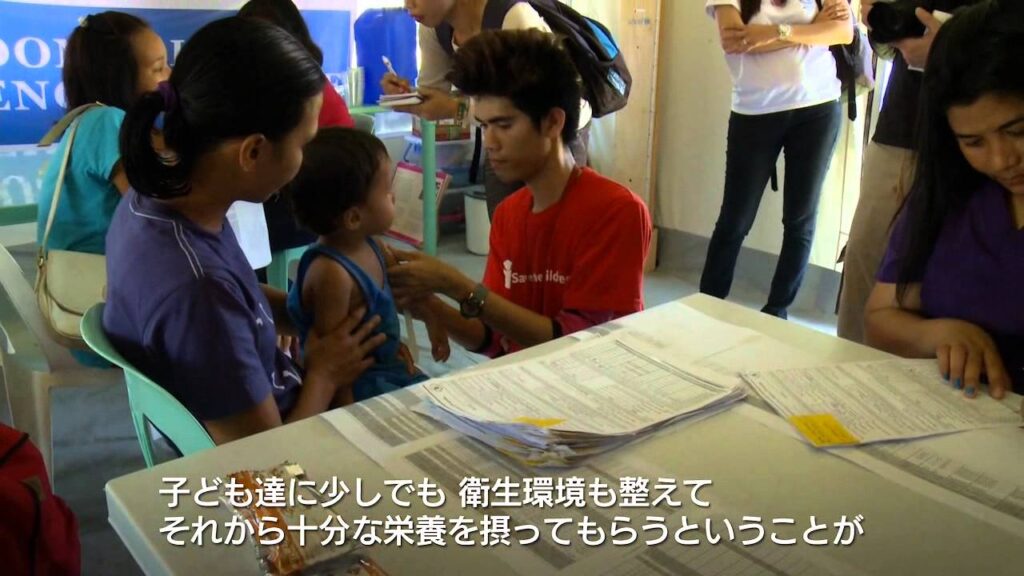 竹下景子国連WFP協会親善大使、フィリピン台風被災地を訪問