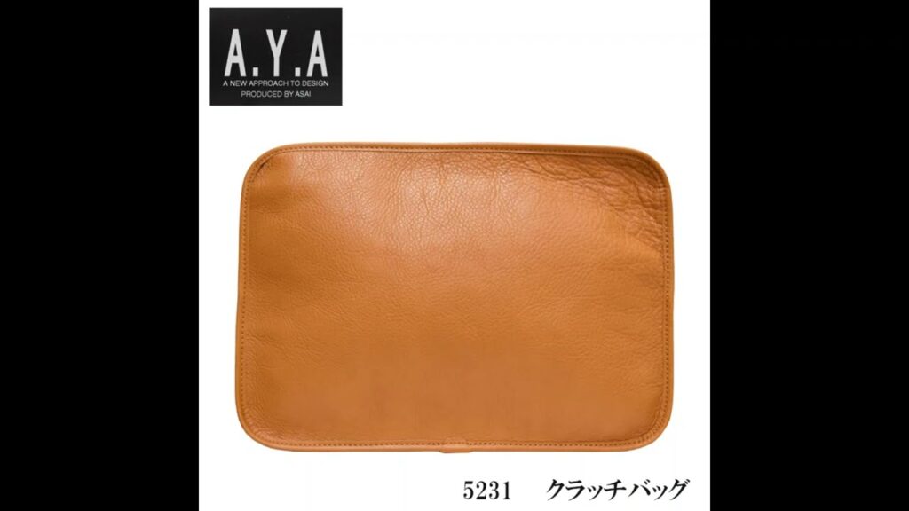 浅井本店 バッグ 日本製 牛革 クラッチバッグ 柔らかい革 レザーバッグ 5231