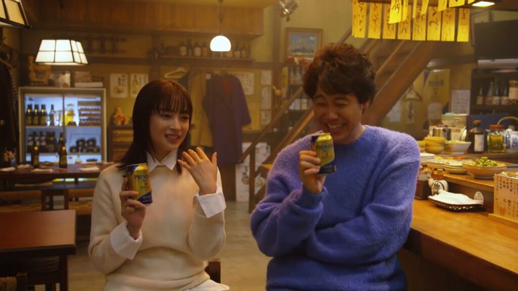 ザ・プレミアム・モルツ 『年末のごほうび篇 インタビュー』 11分38秒 大泉洋 広瀬すず サントリー