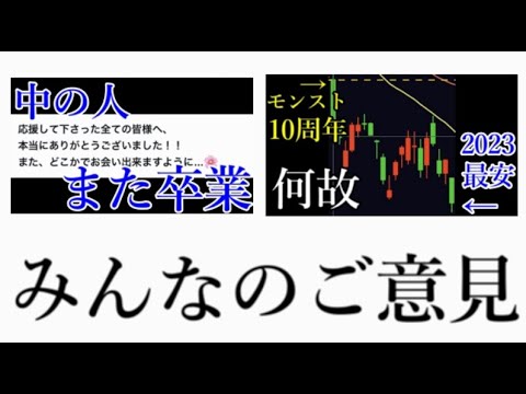 MIXI株価最安値、るなちゅ脱退についてのご返信