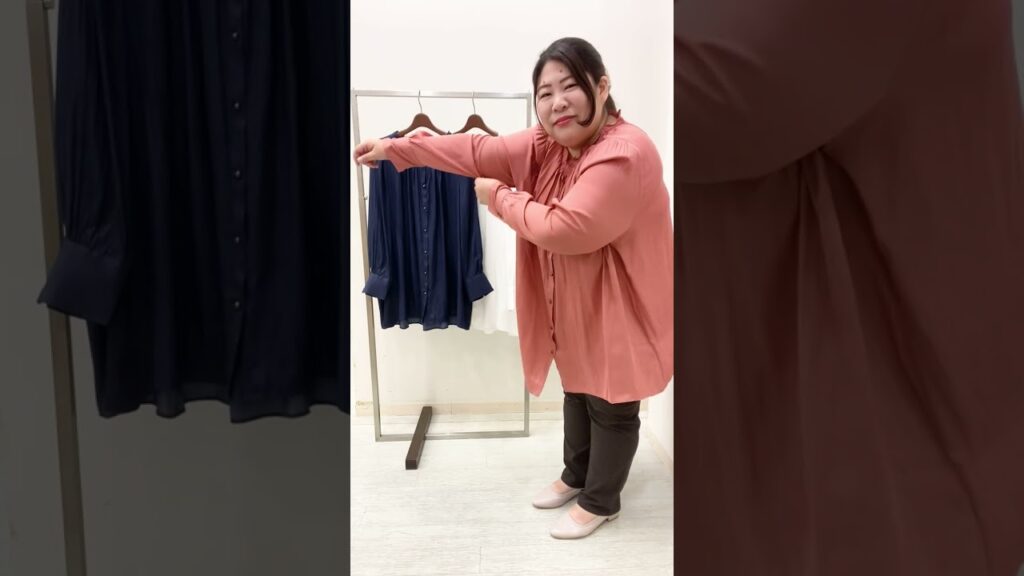 タックギャザーブラウス