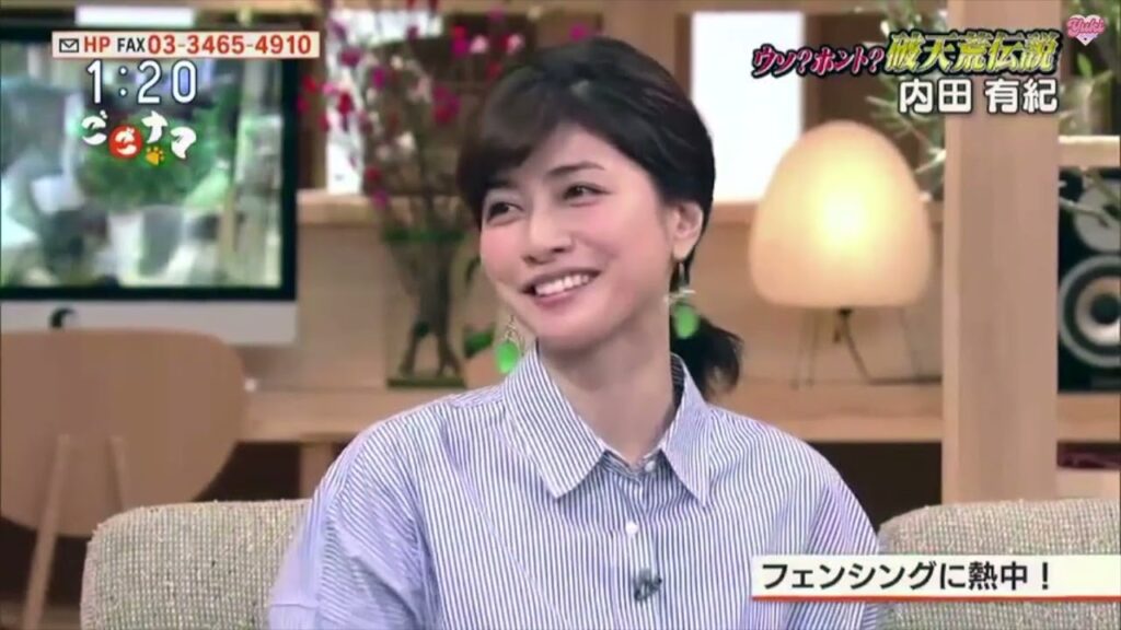 2018.2.6 NHK ごごナマ おしゃべり日和「内田有紀 男前な素顔に衝撃！」Yuki Uchida#內田有紀