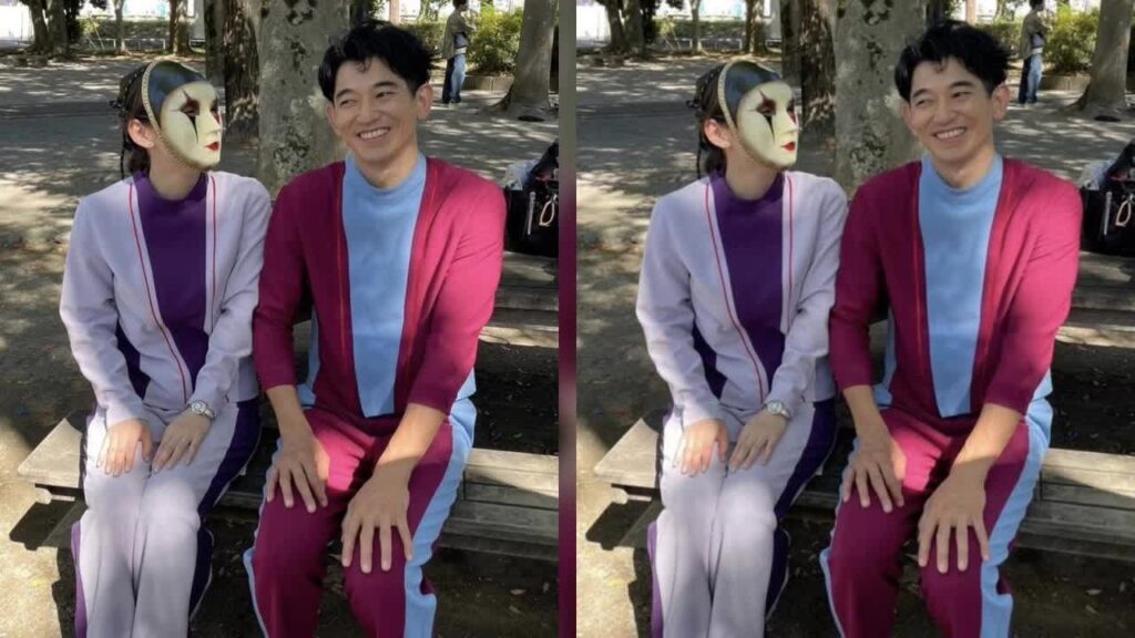 新着- 吉岡里帆、永山瑛太のバースデーを仮面でお祝い『時をかけるな恋人たち』