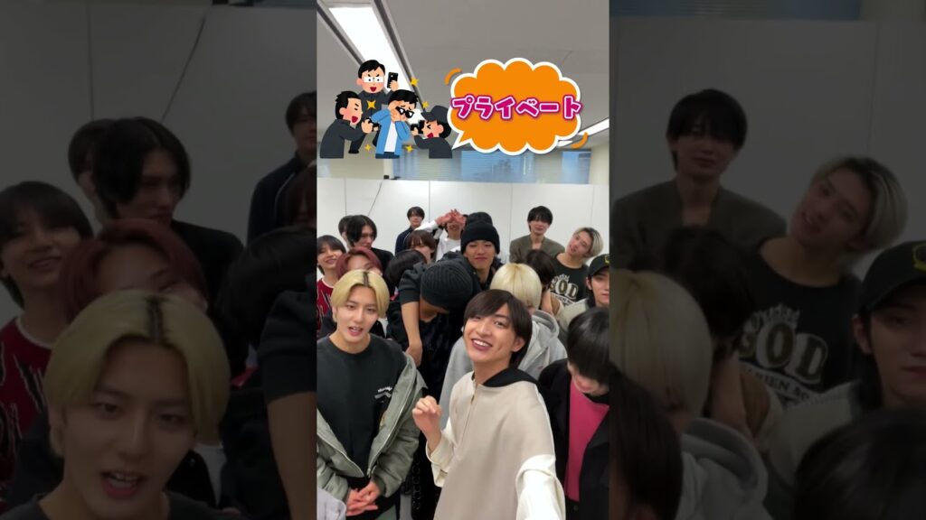 少年忍者 official【順番に並びましょう！第３弾】一番脚が長いのはだーれ？❤️