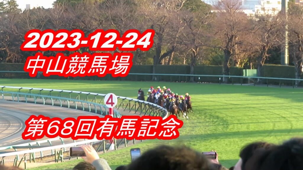 【LIVE】中山競馬場◆第６８回有馬記念(G1)芝2500M★生歓声聴かせます！