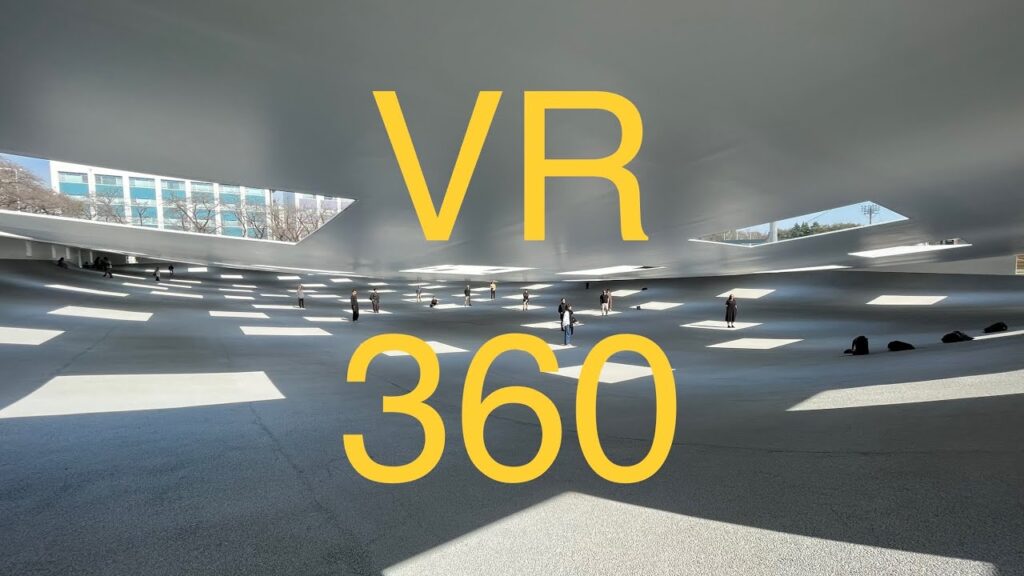 【360度】CMのロケ地 神奈川工科KAIT広場