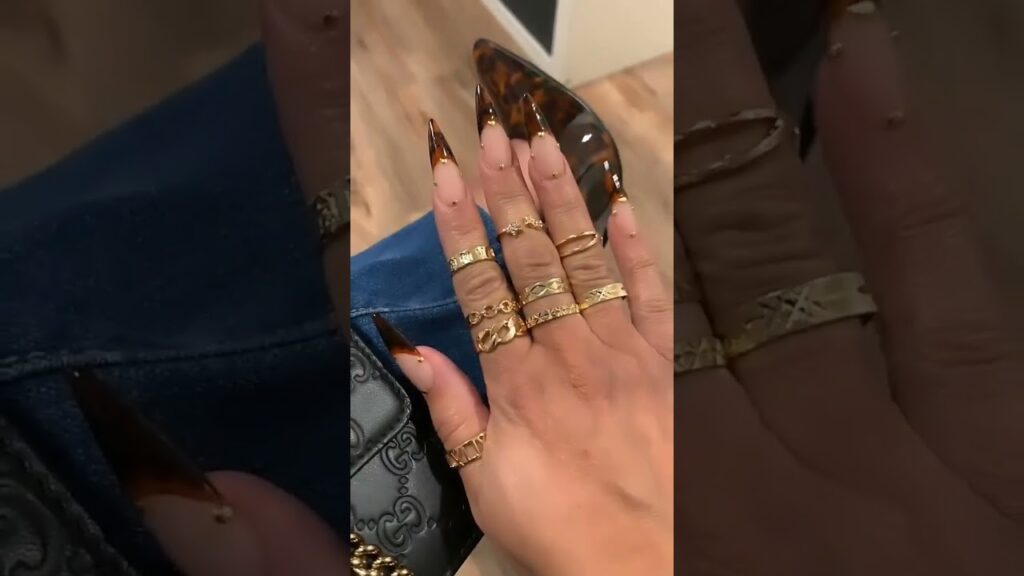 Best Nails Brown Color #foryou #nail #beauty #girls #nails #freenail #cheapnail #nailshop #nailtech