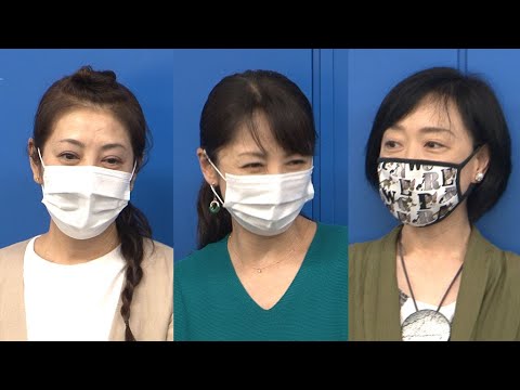櫻井淳子&芳本美代子&川上麻衣子、マスク姿で会見登場 櫻井淳子&芳本美代子&川上麻衣子、マスク姿で会見登場