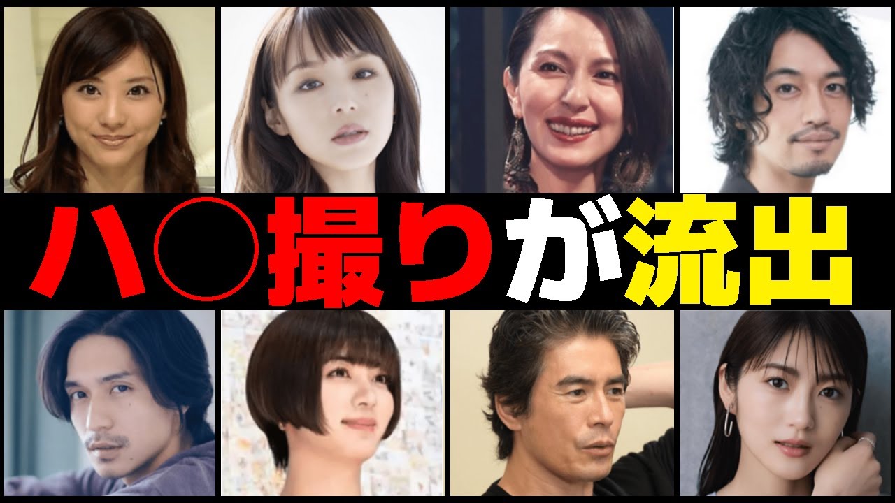 ハメ撮りが流出してしまった芸能人14選 - MAGMOE