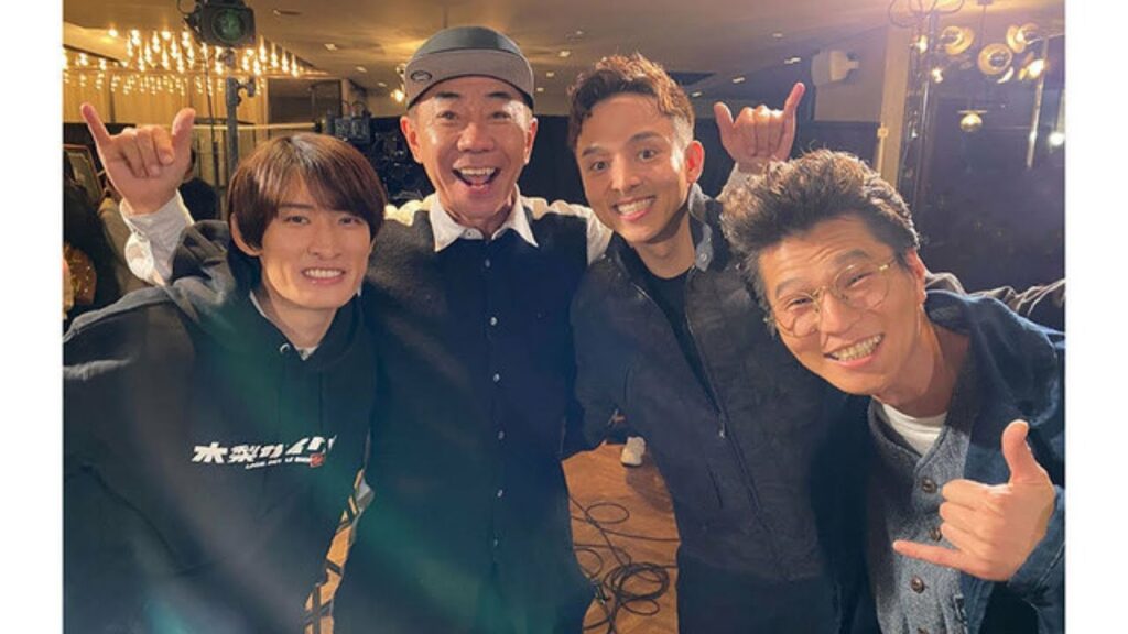 満島真之介＆向井康二＆芝大輔がNGなしの恋愛トーク　木梨憲武のサプライズ登場に大興奮「すごない!?」『グータンヌーボ²SP』