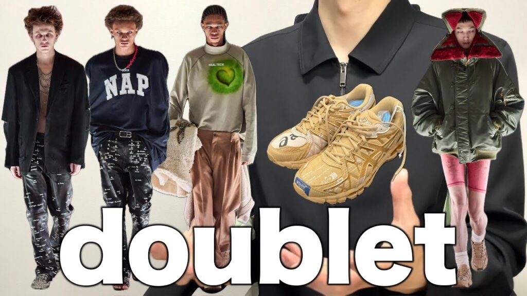 doubletはデモゴルゴンやマイケルジャクソンが登場!asicsコラボも発表!【24年秋冬】 doubletはデモゴルゴンやマイケルジャクソンが登場!asicsコラボも発表!【24年秋冬】