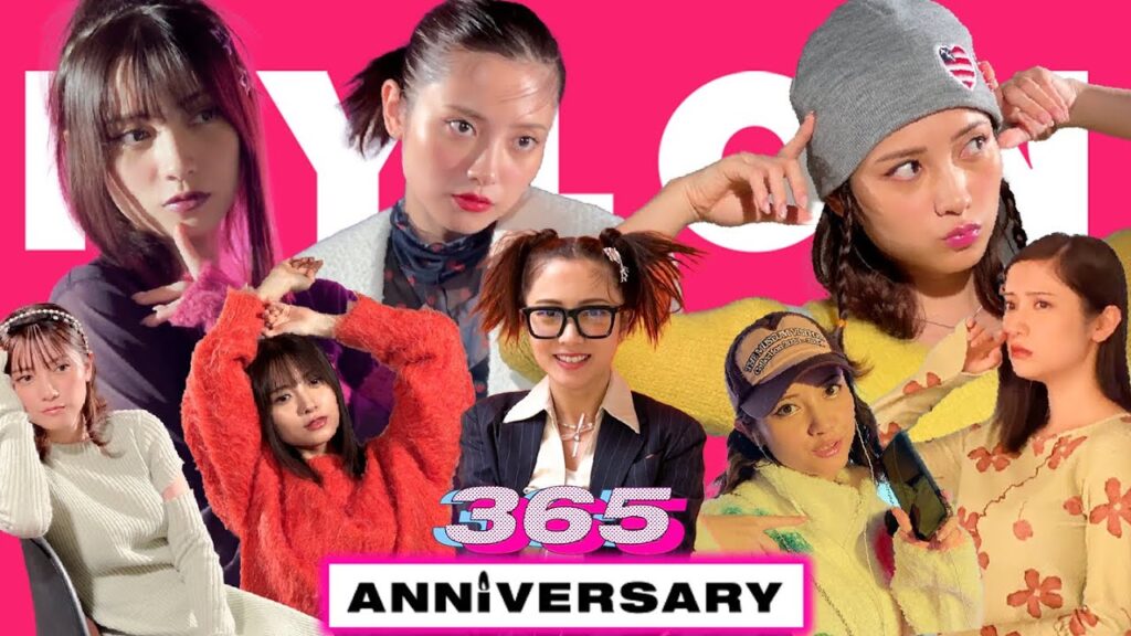 NYLON365ANIVERSARY撮影の裏側に密着❣️