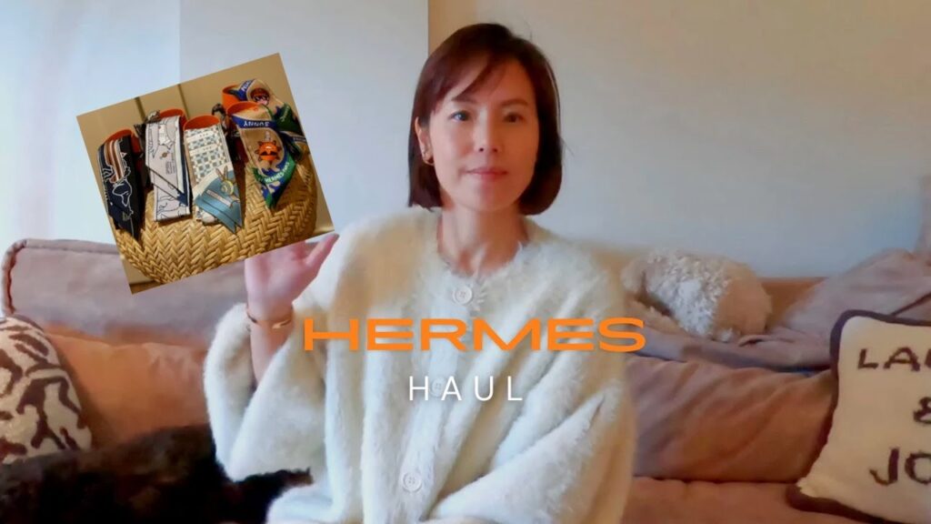 [ HERMES 購入品紹介 ] 2023年後半に購入したアイテムを紹介します！(2024SSのシルク類など)