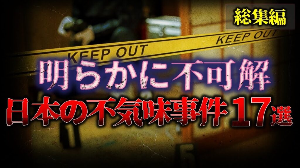 【総集編】あまりにも不可解すぎる…『”日本の不気味な事件” 17選』 【睡眠用】【作業用】【ゆっくり解説】
