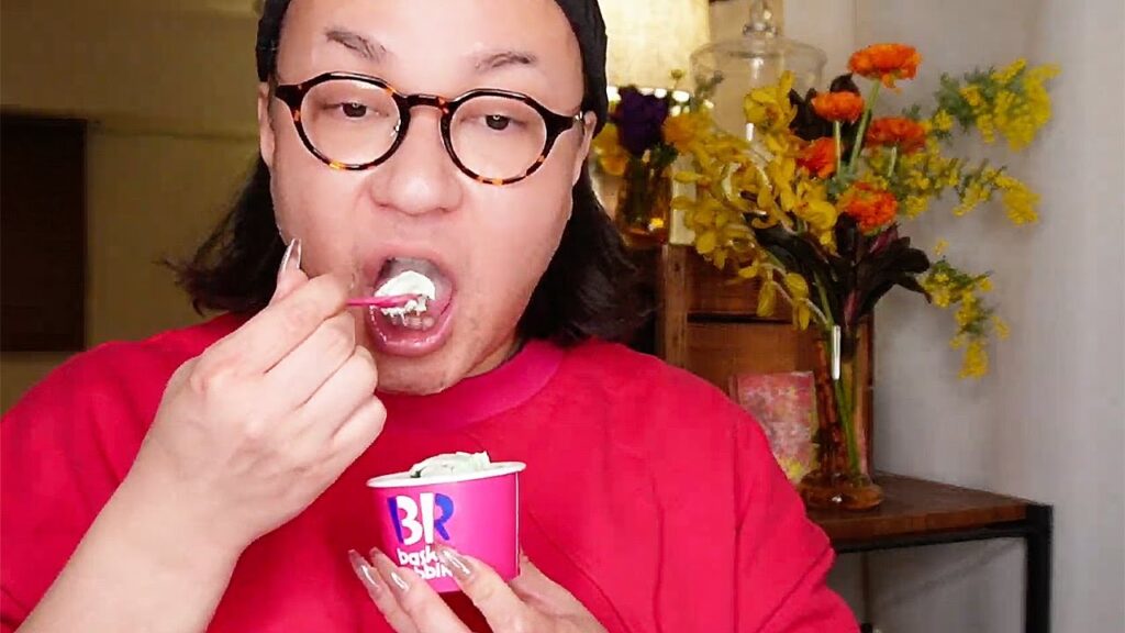 胃カメラやって来ました。焼鮭と梅干しと白米のマリアージュに悶絶‼️デザートは31アイスクリーム🍨