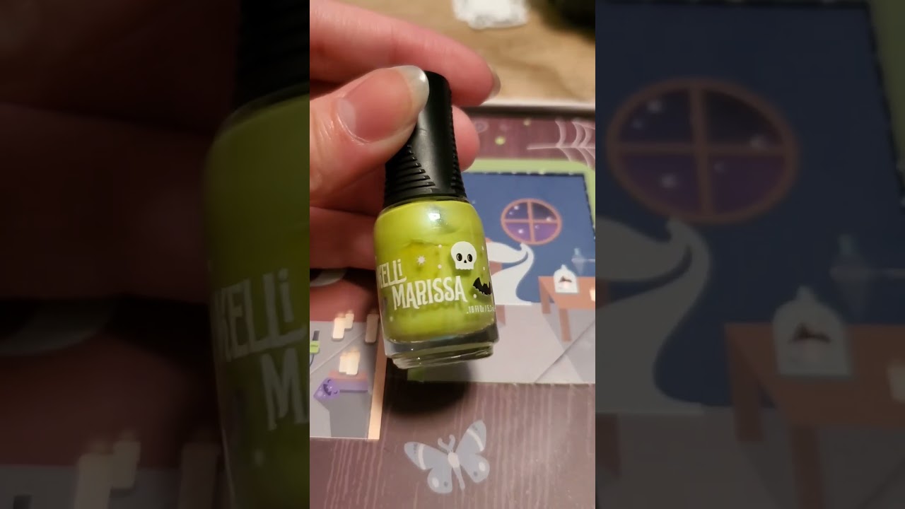 Kelli Marissa x Orly Halloween Advent Day 7 Unboxing! nails shorts 