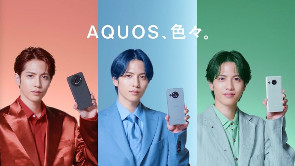 志尊淳、一人三役挑戦で赤＆青＆緑の髪色に　胸キュンセリフも披露！　AQUOSウェブ動画「個性、色々。AQUOS、色々。」