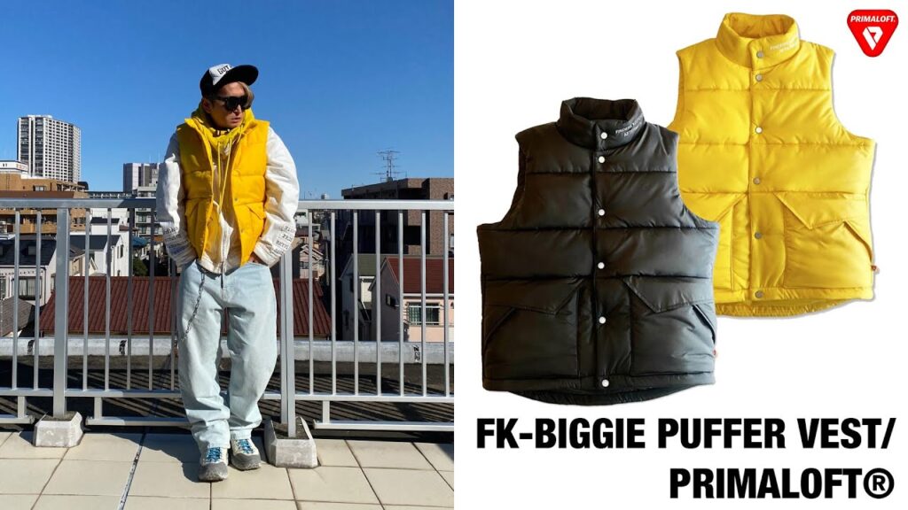 【商品紹介】FK-BIGGIE PUFFER VEST/PRIMALOFT®【ベスト】 【商品紹介】FK-BIGGIE PUFFER VEST/PRIMALOFT®【ベスト】
