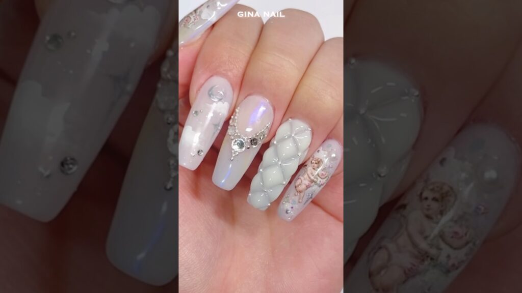 セリアネイル💅🏻 #shorts #ASMR #セルフネイル #ネイル #nails #nailtutorial #nailinspo #nailasmr #gelextensions #fyp