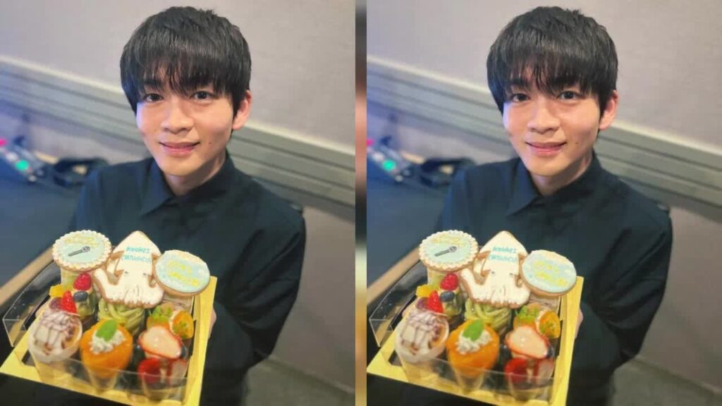 新着- 松下洸平、イカケーキで誕生日をお祝い？ケーキを手にご満悦な笑顔