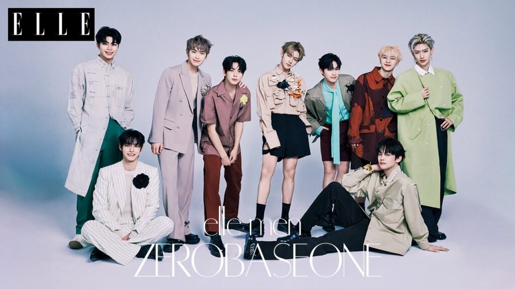 【ZEROBASEONE】日本のお菓子で食レポに挑戦🍫　話題のメガルーキーが登場｜ELLEMEN｜ASK US ANYTHING｜ ELLE Japan