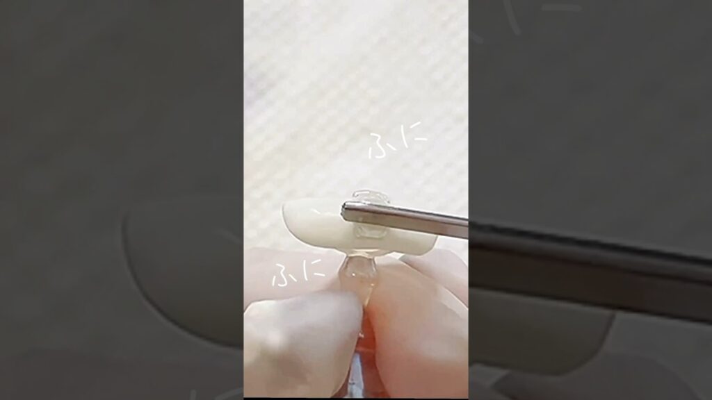 ふにふにするだけなので簡単！リングネイル💍クレイジェル使うよ#セルフネイル #ジェルネイル #shorts