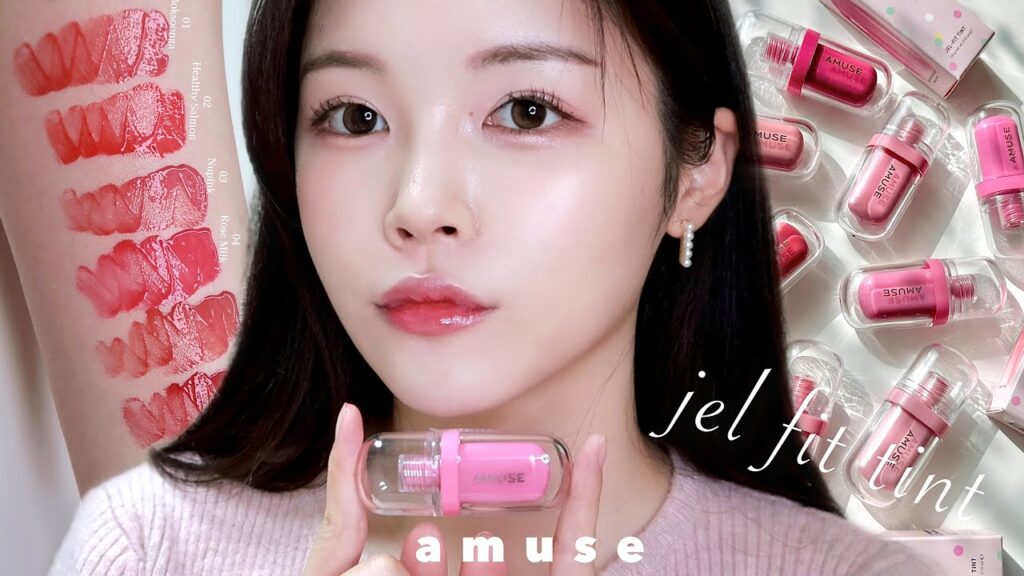 〔AMUSE新作〕ジェルフィットティント全8色徹底比較レビュー🍑|vsデューティント 〔AMUSE新作〕ジェルフィットティント全8色徹底比較レビュー🍑|vsデューティント