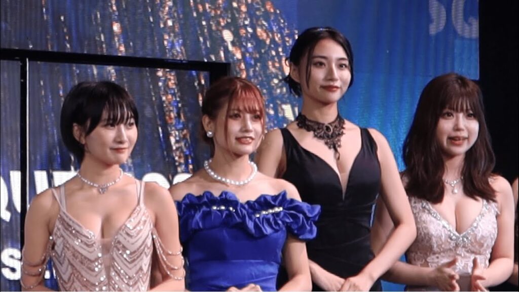 Queen of burlesque 表彰式　開会式　バーレスク東京　もも　神山みれい　まりん　ふたば　ルミ　あお　かづき　DCソら　はな　一吹