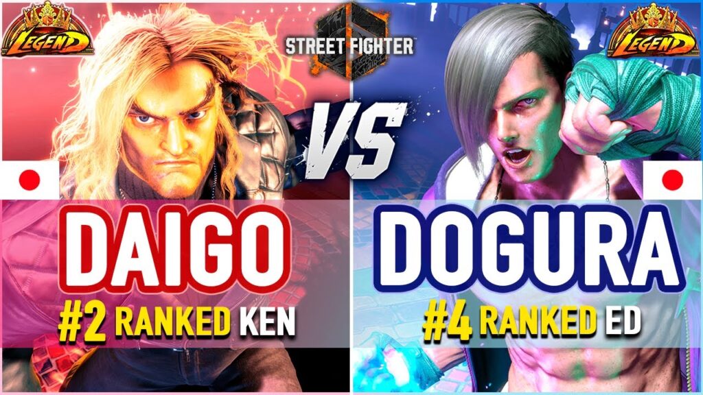 SF6 🔥 Daigo (#2 Ranked Ken) vs Dogura (#4 Ranked Ed) 🔥 SF6 High Level Gameplay SF6 🔥 Daigo (#2 Ranked Ken) vs Dogura (#4 Ranked Ed) 🔥 SF6 High Level Gameplay