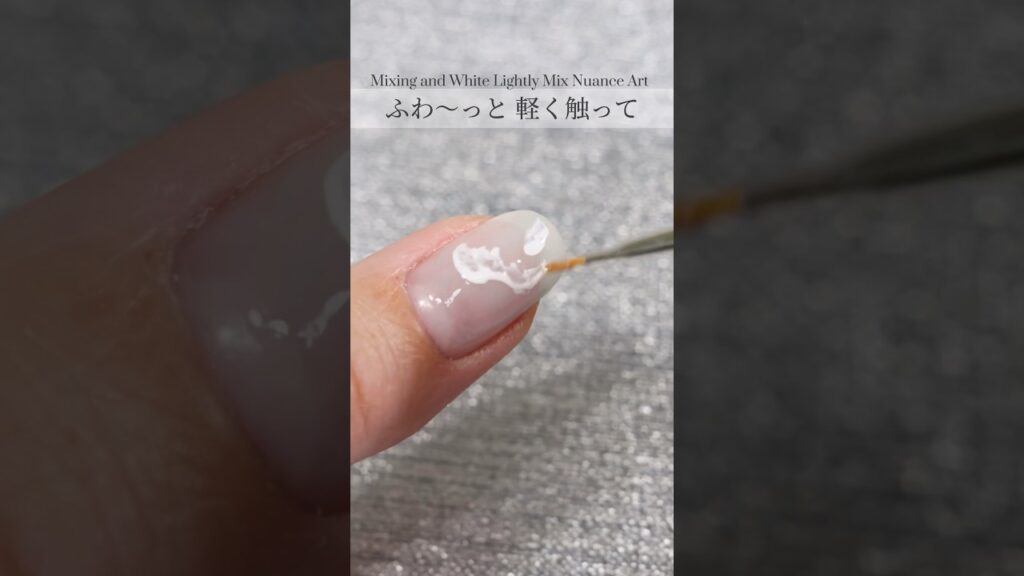 ブルー ニュアンスネイル 春夏ネイル やり方 #nailart #nails #ネイル