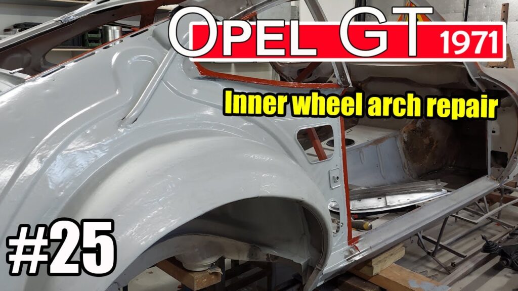 Inner wheel arch : Project Opel GT 1971 #25
