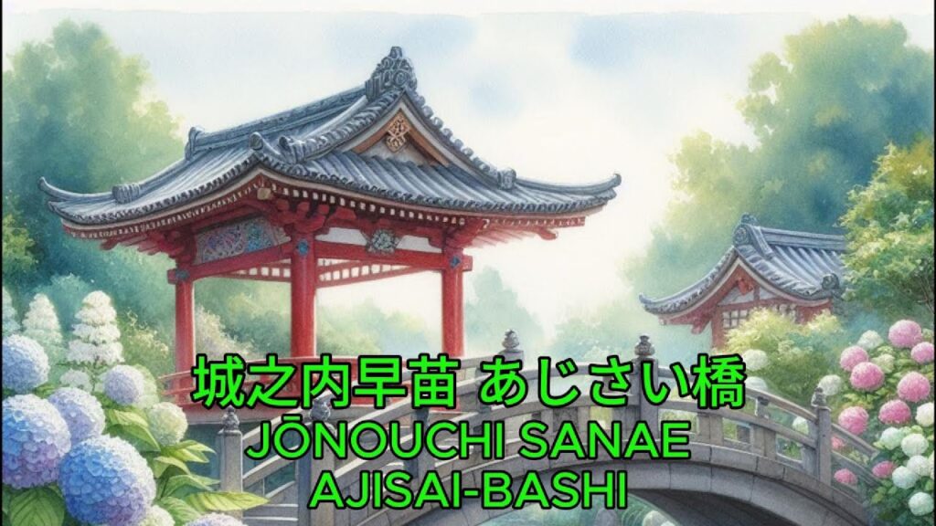 城之内早苗 あじさい橋 JŌNOUCHI SANAE - AJISAI BASHI
