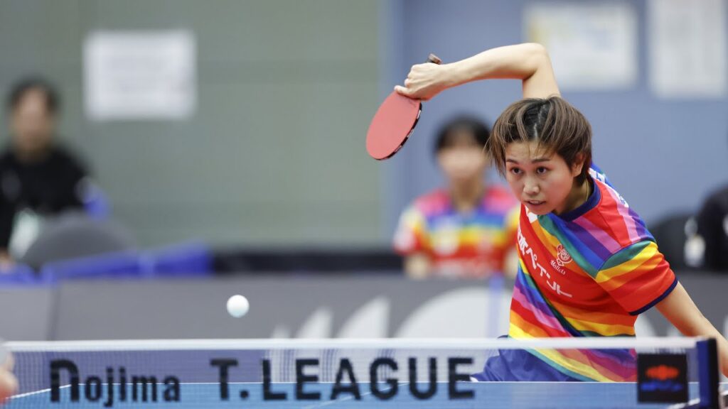 佐藤瞳 vs 木原美悠 T10-10 日本ペイントマレッツ vs 木下アビエル神奈川 ノジマTリーグ2023-2024 2023年11月4日 池田市五月山体育館【卓球Tリーグ公式】第1G