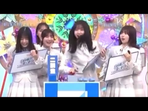 勢いがよすぎる富田鈴花に驚く小坂菜緒ちゃん