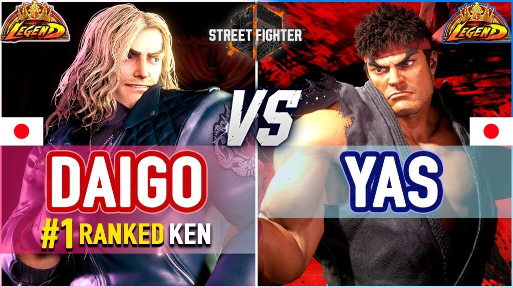 SF6 🔥 Daigo (#1 Ranked Ken) vs YAS (Ryu) 🔥 SF6 High Level Gameplay SF6 🔥 Daigo (#1 Ranked Ken) vs YAS (Ryu) 🔥 SF6 High Level Gameplay