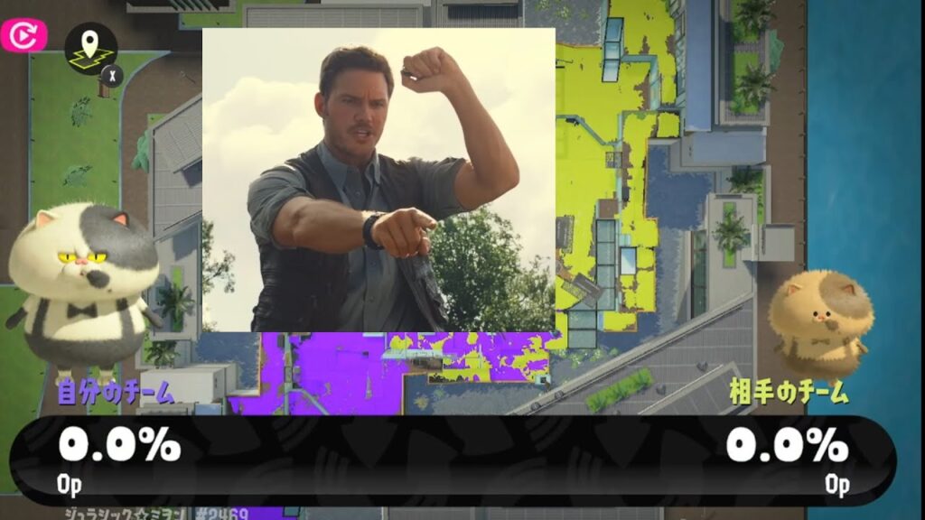 【スプラ３】オーウェン(玉木宏)に指示されて頑張る【ジュラシックパーク】