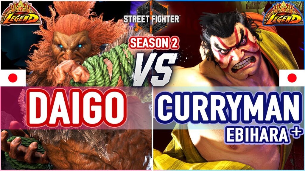 SF6 🔥 Daigo (Akuma) vs Curryman (E.Honda) & Ebihara (Akuma) 🔥 SF6 High Level Gameplay