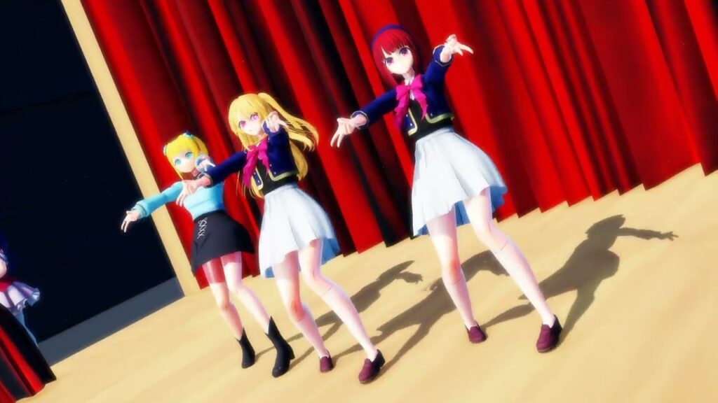 【4K / MMD】 B Komachi   STAR T RAIN