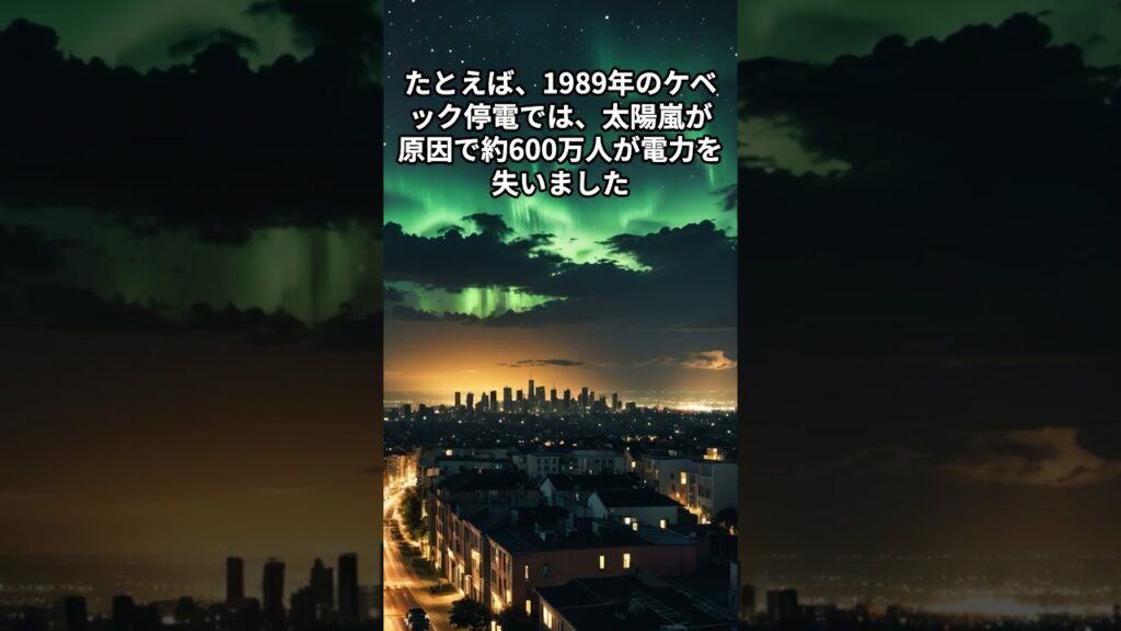 太陽嵐とは？地球への驚くべき影響を短時間で解説！
