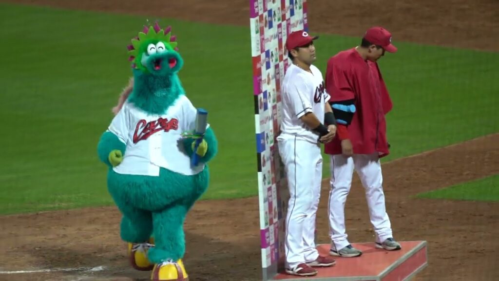 2024年6月6日1回裏2回裏末包昇大選手のホームラン含む広島カープ得点シーンダイジェスト・ヒーローインタビュー・セ・パ交流戦・広島カープVS日本ハムファイターズ・マツダスタジアム・新井監督100勝目