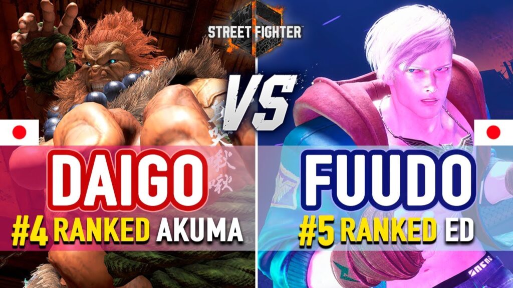SF6 🔥 Daigo (#4 Ranked Akuma) vs Fuudo (#5 Ranked Ed) 🔥 SF6 High Level Gameplay SF6 🔥 Daigo (#4 Ranked Akuma) vs Fuudo (#5 Ranked Ed) 🔥 SF6 High Level Gameplay