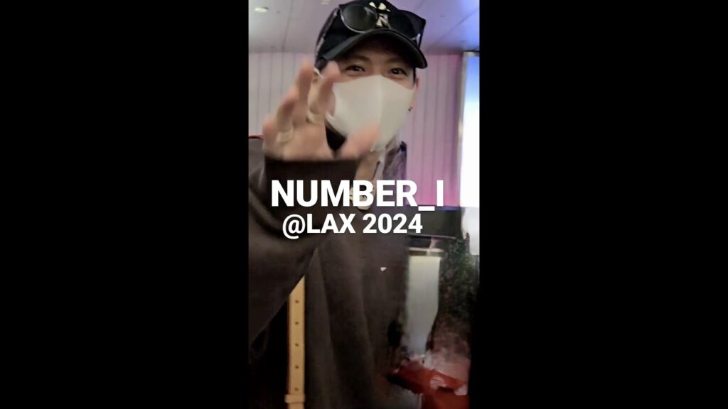 【04.12.2024縦動画】Number_i at LAX　平野紫耀・神宮寺勇太・岸優太