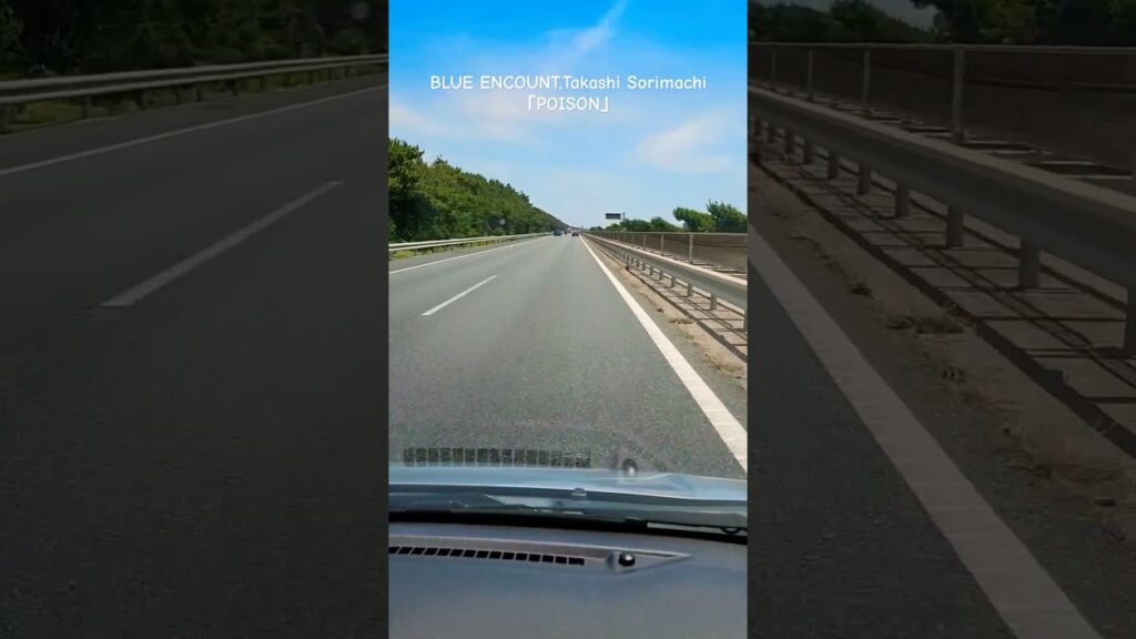 浜名バイパスを走ってます。この動画に合わせて　　　　　BLUE ENCOUNTさんのTakashi Sorimachiさん「POISON」を聴いてください。#GTOリバイバル　#浜名バイパス