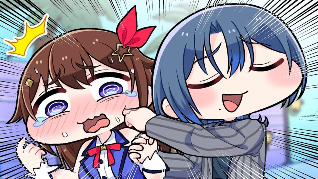 【手描き】ときのそら大先輩だと気付かずイチャついてしまう火威青【こまいぬ/切り抜き/Hololive】 【手描き】ときのそら大先輩だと気付かずイチャついてしまう火威青【こまいぬ/切り抜き/Hololive】