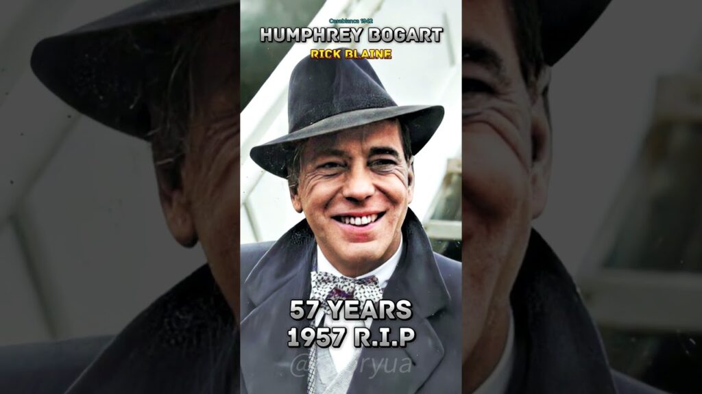 Casablanca 1942 cast then and now #shorts Casablanca 1942 cast then and now #shorts